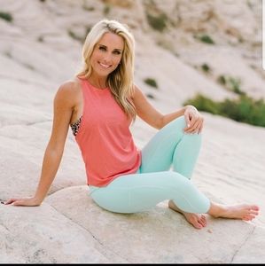 NWT Zyia lg Double Racer Tank